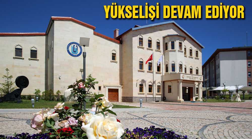 Bayburt Üniversitesi 26. Sıraya Yükseldi…