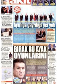 Yeni Akit Gazetesi Gazete Manşeti
