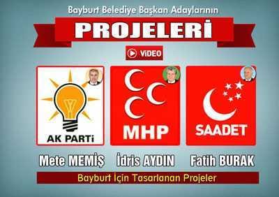 Bayburt’ta Adaylar Projelerini Kamuoyuyla Paylaştı