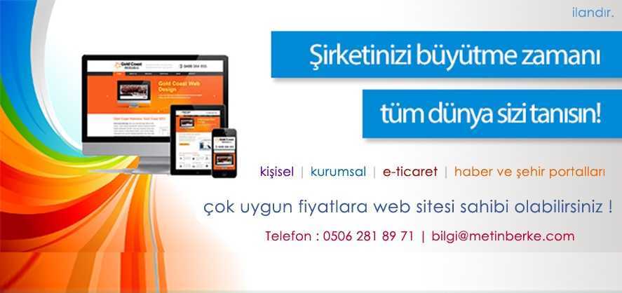 Çok Uygun Fiyata Web Siteniz Olsun !