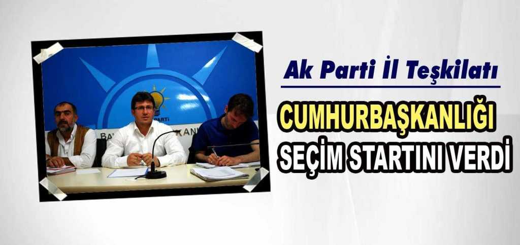Ak Parti Cumhurbaşkanlığı Seçim Startını Verdi