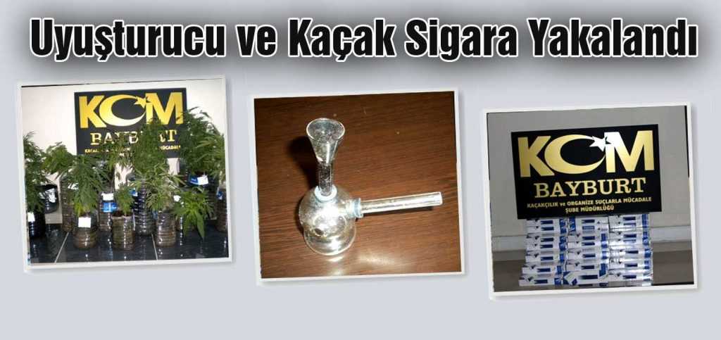 Uyuşturucu ve Kaçak Sigara Yakalandı