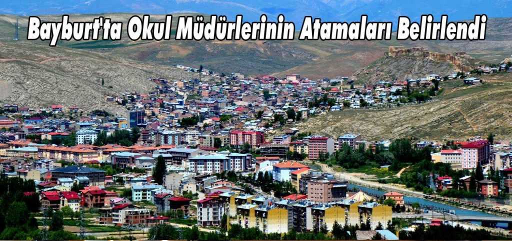Bayburt’ta Okul Müdürlerinin Atamaları Belirlendi