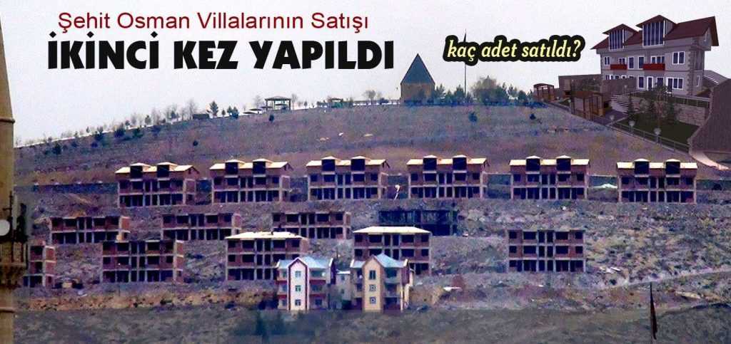 Şehit Osman Villaları Prim Yapmıyor