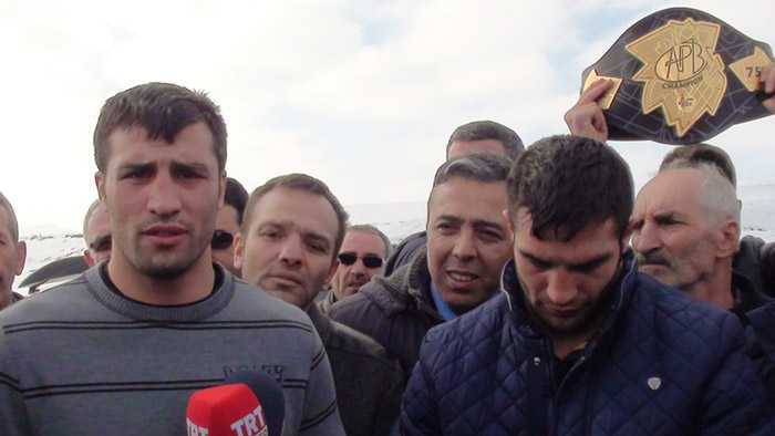 Dünya Şampiyonu Ana Ocağınd Böyle Karşılandı  10