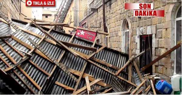 Rüzgar Bayburt’ta Çatıları Uçurdu Okulları Tatil Etti-Video Haber