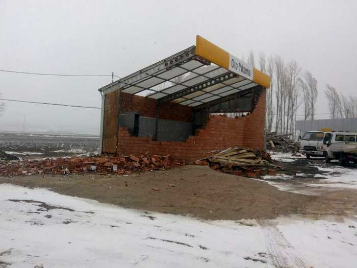 Rüzgar Demirözü İlçesinide Vurdu 9