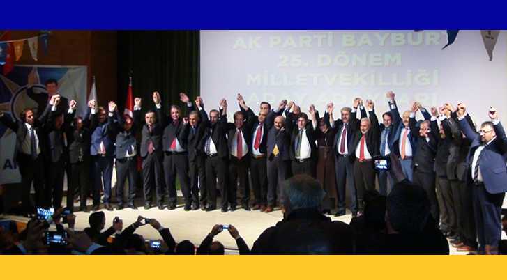 Ak Parti Aday Adayı Tanıtımında Gönde Gösterisi-Foto Haber