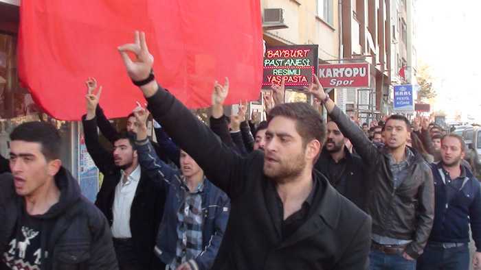 Bayburt'ta Fırat Çakıroğlu İçin Gıyabi Cenaze Namazı Kılındı 6