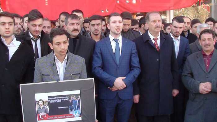 Bayburt'ta Fırat Çakıroğlu İçin Gıyabi Cenaze Namazı Kılındı 7