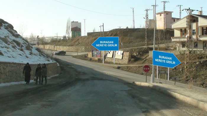 Bayburt'ta Yön Tabelası Sorunu 7