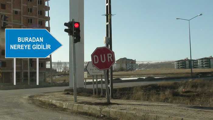 Bayburt'ta Yön Tabelası Sorunu 9
