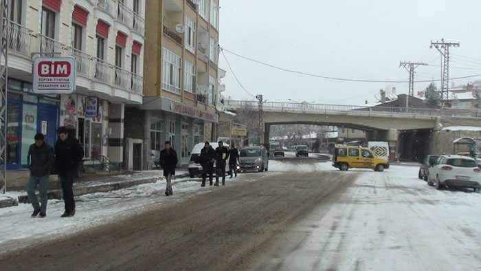 Kar Bayburt'u Beyaza Bürüdü 15