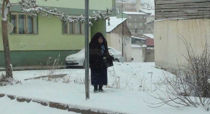 Kar Bayburt'u Beyaza Bürüdü 16