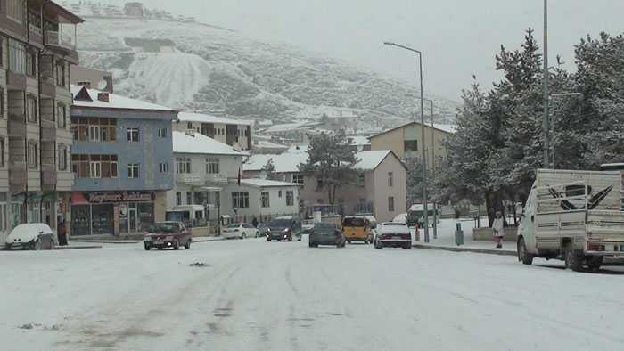 Kar Bayburt'u Beyaza Bürüdü 2