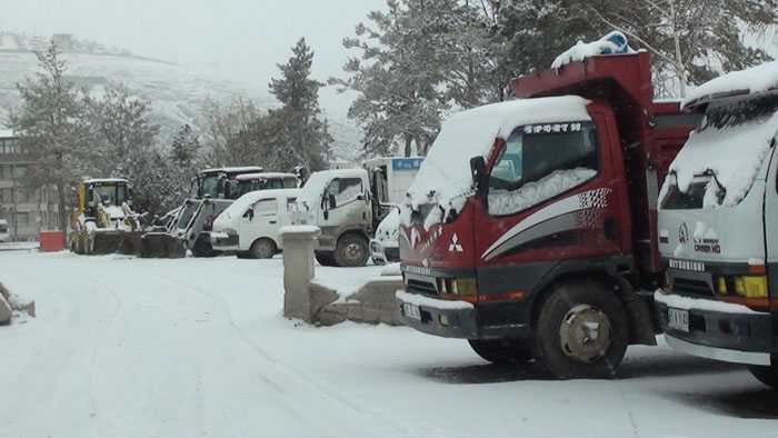 Kar Bayburt'u Beyaza Bürüdü 4