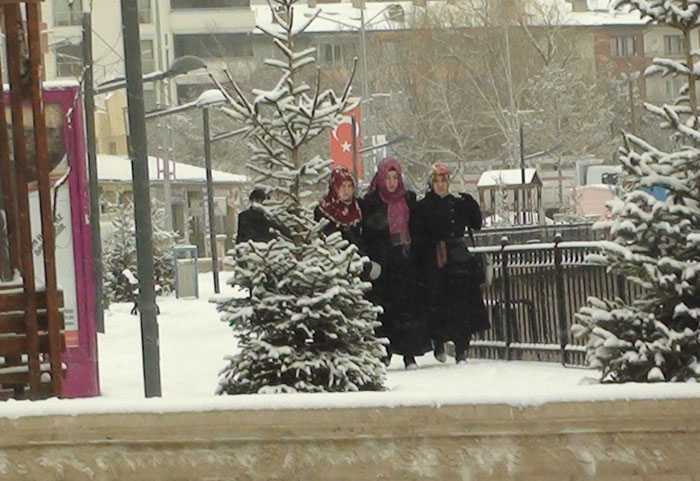 Kar Bayburt'u Beyaza Bürüdü 6