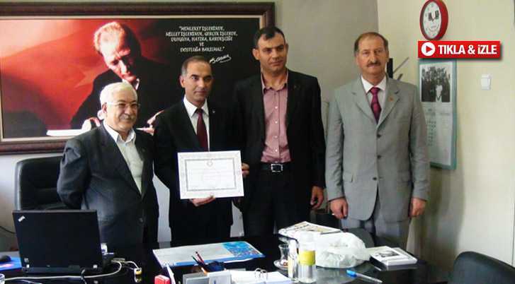 Bayburt MHP Milletvekili Karaoğlu Mazbatasını Aldı