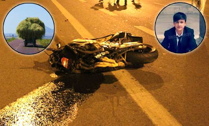 Motosikletiyle Traktörün Altına Girerek Can Verdi