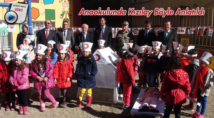 Anaokulu Öğrencilerine Kızılayın Önemi Anlatıldı