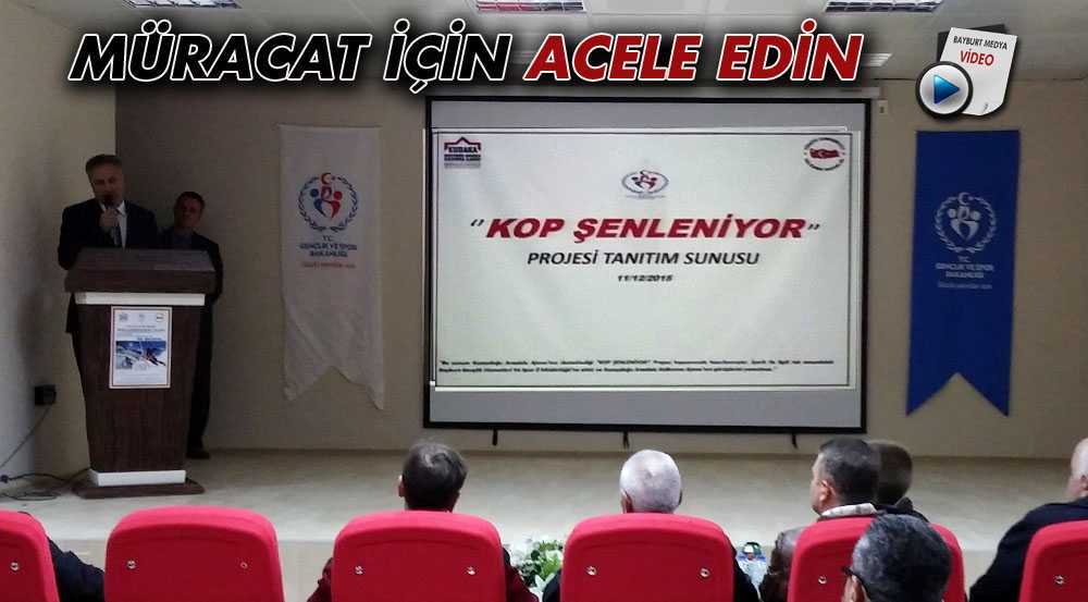 Kop Şenleniyor Projesinin Tanıtımı Yapıldı