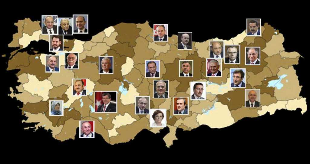 Türkiye'yi Hangi İller Yönetiyor -2015