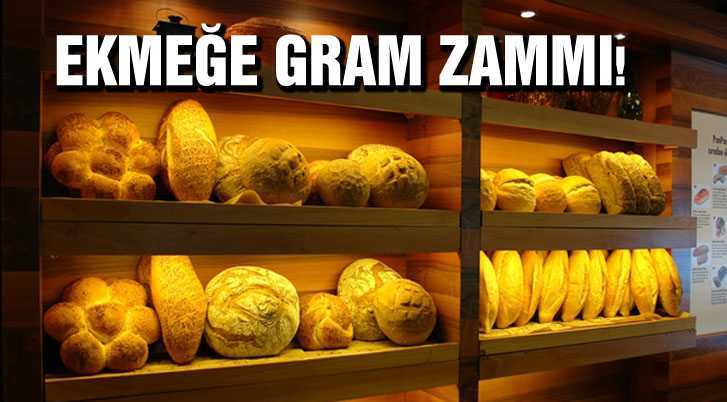 Bayburt’ta Ekmeğe Gram Zammı…