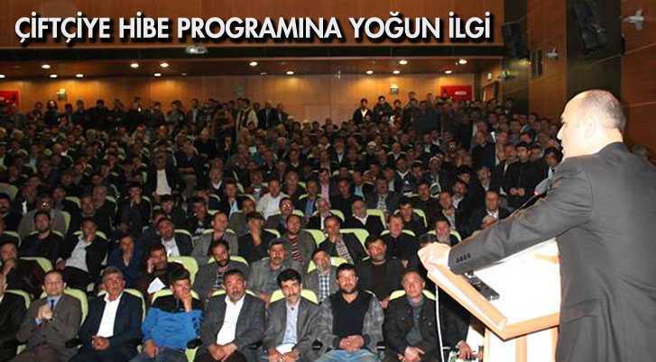 Genç Çiftçiye Hibe Programına Yoğun İlgi