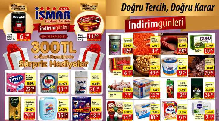 İŞMAR’da Alışverişlerinizde Sürpriz Hediyeler