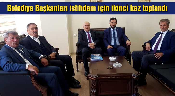 Bayburt’ta Belediye Başkanları İstihdam İçin İkinci Kez Toplandı