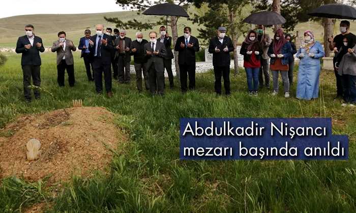 Abdulkadir Nişancı mezarı başında anıldı