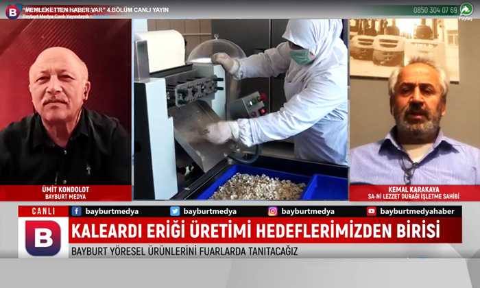 Memleketten Haber Var programının konuğu iş adamı Kemal Karakaya