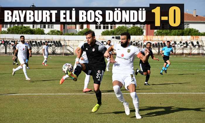 Bayburt Özel İdarespor Turgutluspor deplasmanından eli boş döndü