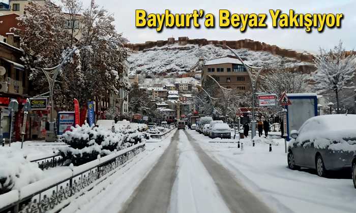 Bayburt’a Beyaz Yakışıyor