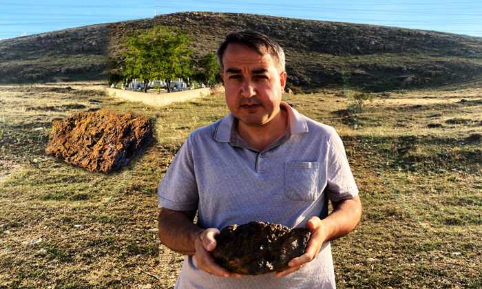 Bayburtlu Biyolog araştırma yaptığı dağda göktaşı buldu