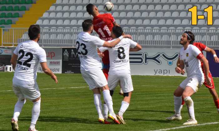 Bayburt Özel İdarespor Serik deplasmanından 1 puanla döndü