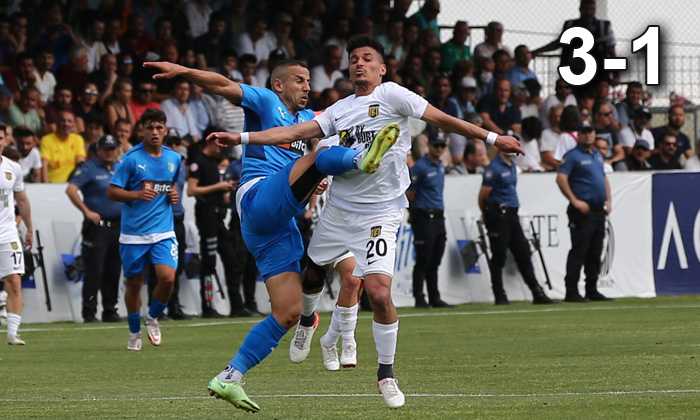Bayburt yarı final maçında Bodrum’dan yaralı döndü