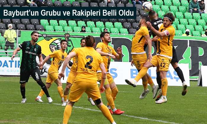 Bayburt Özel İdare Spor’un Grubu ve Rakipleri belli oldu