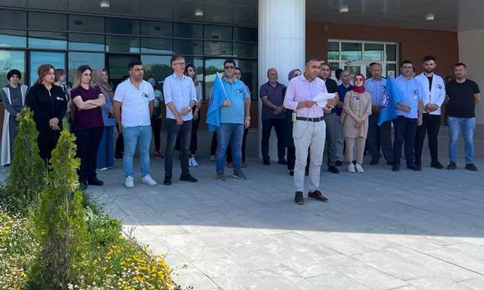 Bayburt’ta Sağlık Sen’den Konya’daki saldırıya kınama