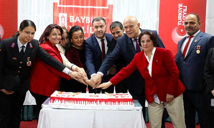 Bayburt’ta Cumhuriyetin 100.yılı dolayısıyla resepsiyon düzenlendi