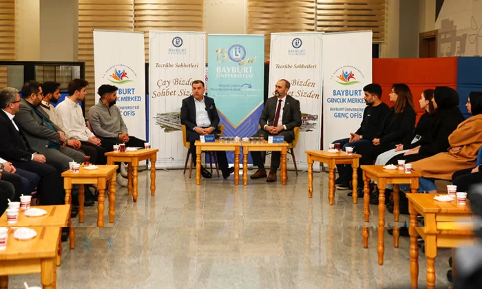 Bayburt Üniversitesi’nde Tecrübe Sohbetlerinin ilk konuğu Vali Eldivan odu