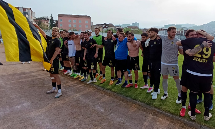 Bayburt Özel İdarespor Fatsa’da aldığı galibiyetle ligde kalmayı başardı