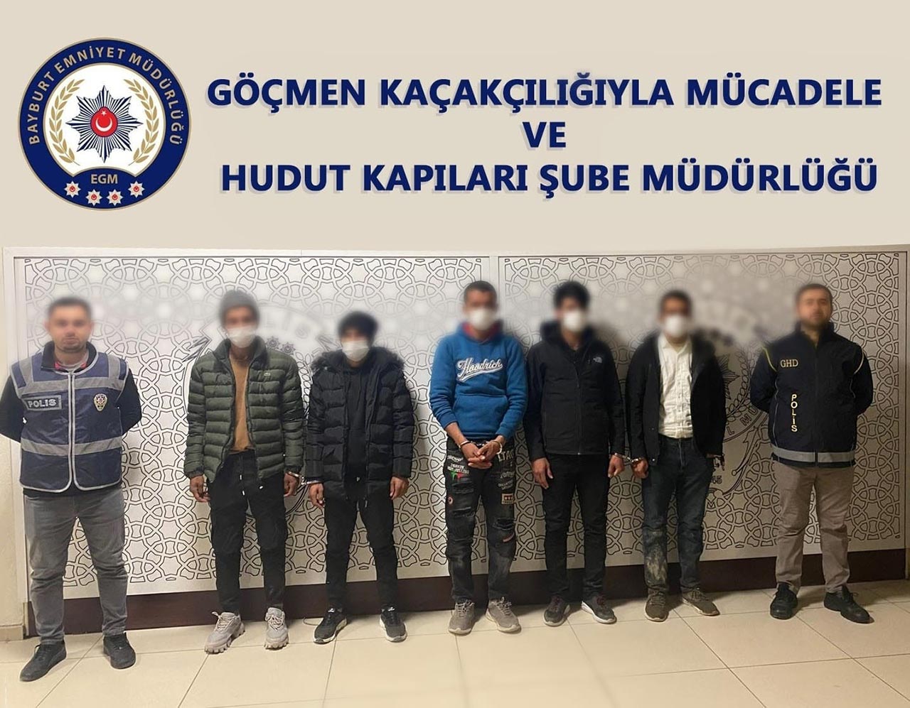 Bayburt'ta Göçmen Kaçakçılığı Operasyonu, 3 Kişi Tutuklandı!