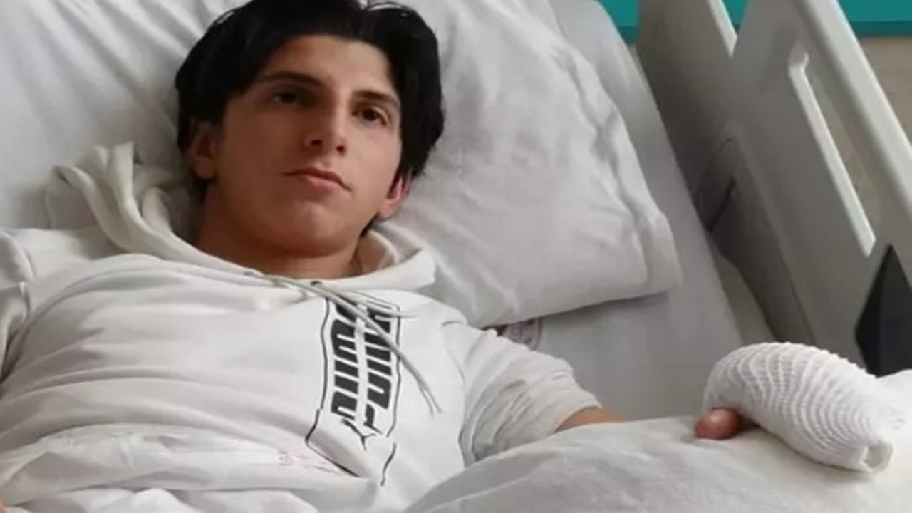 Bayburtlu gencin parmağına uyguladığı buz tedavisi hastanelik etti