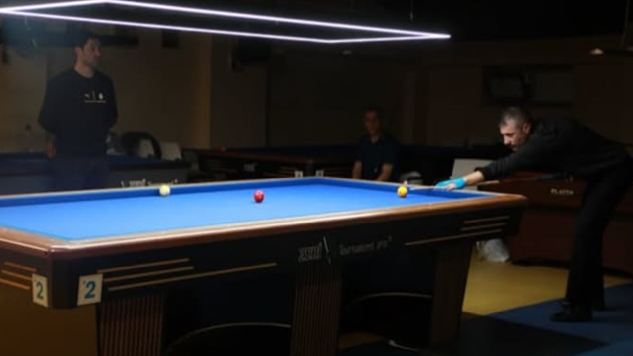 Bayburt 2025 Yılı 3 Bant Bilardo 1. Etap İl Şampiyonası sonuçları