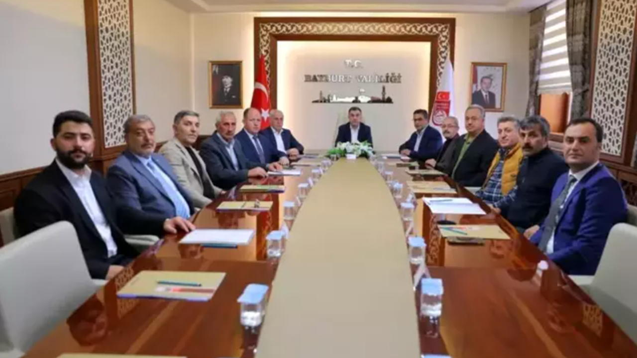 Bayburt’ta OSB Müteşebbis Heyeti toplantısı yapıldı