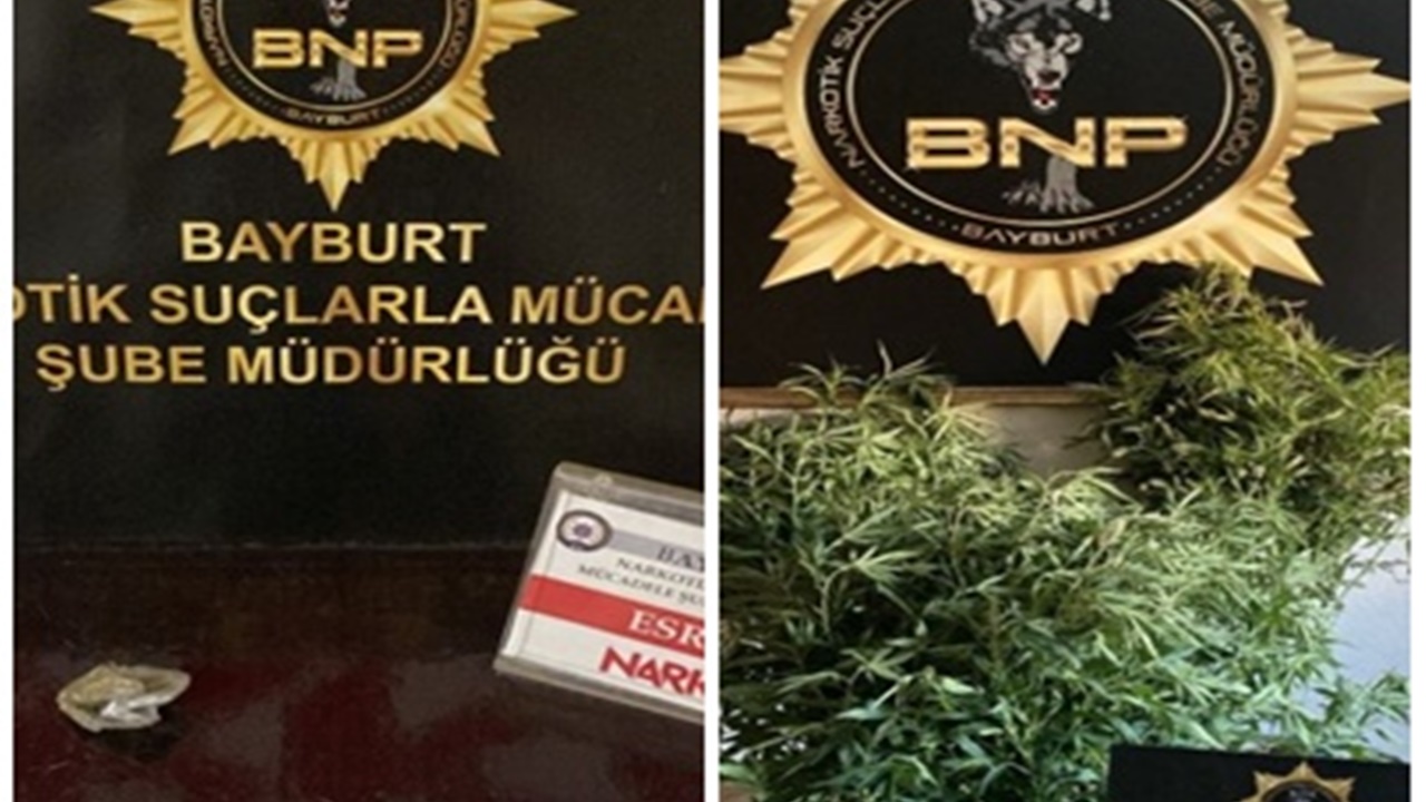 Bayburt’ta Uyuşturucu Operasyonu: Çok Sayıda Madde Ele Geçirildi