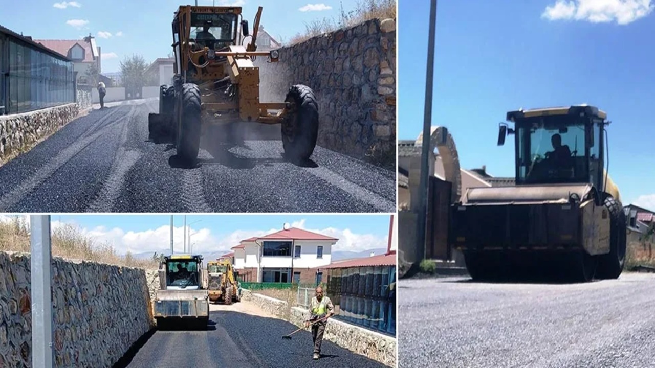 Bayburt’ta Asfalt Seferberliği: Cadde ve Sokaklar Yenileniyor