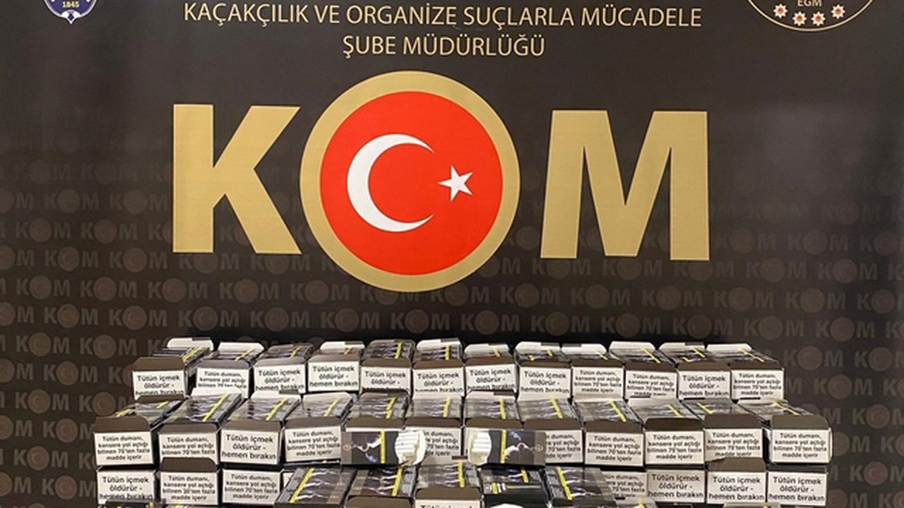 Bayburt’ta kaçak tütün ve alkol operasyonu